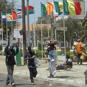 central square, Dakar