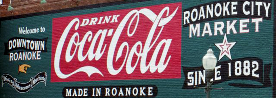 Coca Cola sign, Roanoke