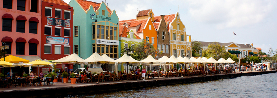 waterfront cafes, Curaçao 