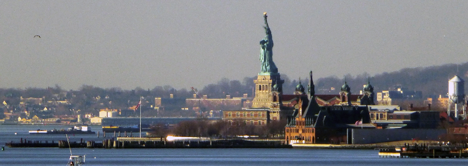 Statue of Liberty and Ellis Island, New York City
