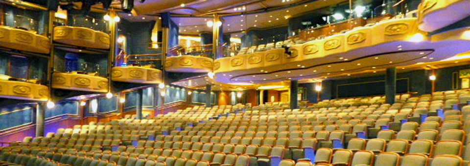 Royal Court Theater aboard Cunard's Queen Elizabeth