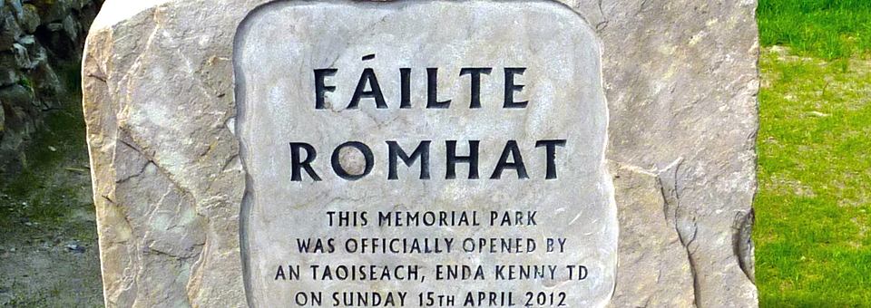 Addergoole memorial park marker