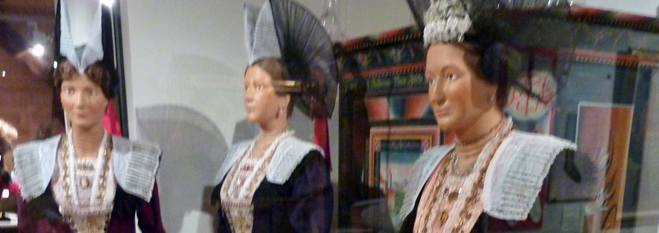 ladies' traditional costume, Appenzell Museum, Switzerland