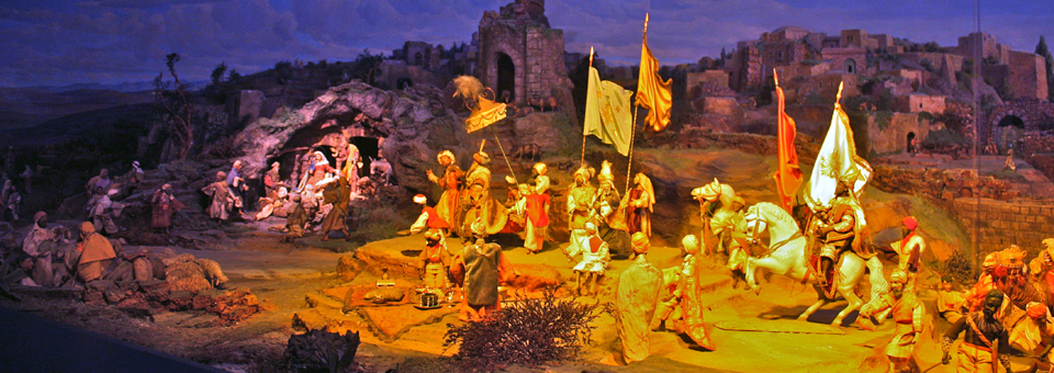 Diorama Bethlehem, Einseideln 