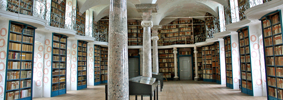 library, Benedictine Monastery Einseideln