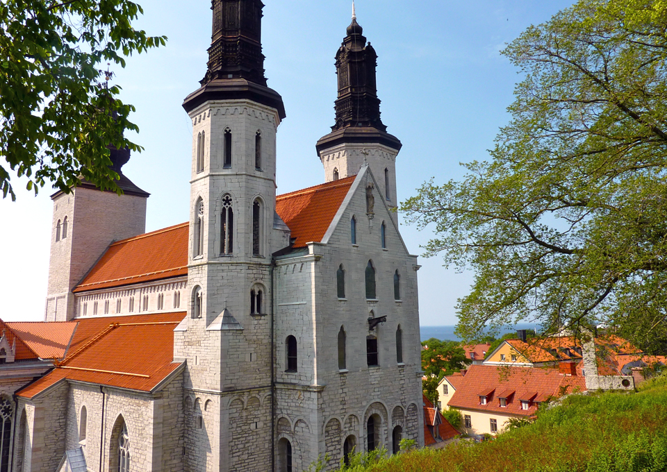 Visby Cathedral, now known as St. Mary’s Church