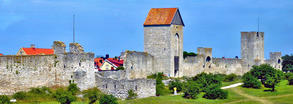 city walls, Visby