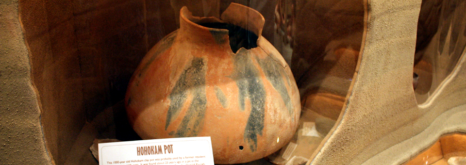 Hohokam Pot, River of Time Museum, Fountain Hills, Arizona