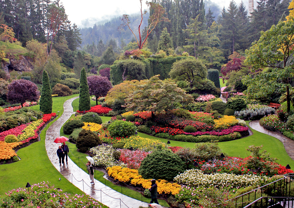 Butchart Gardens, Brentwood Bay, British Columbia