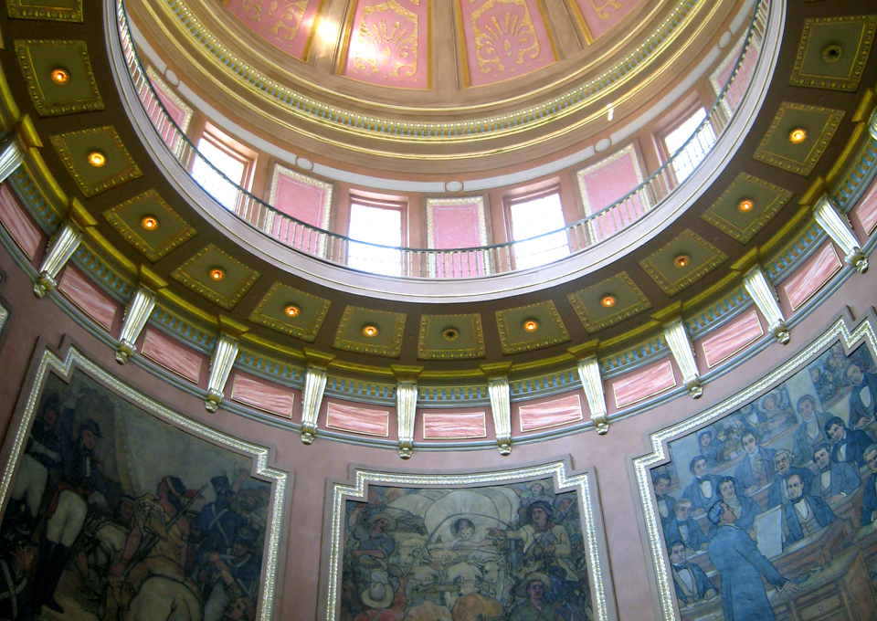 Capitol dome, Montgomery, Alabama