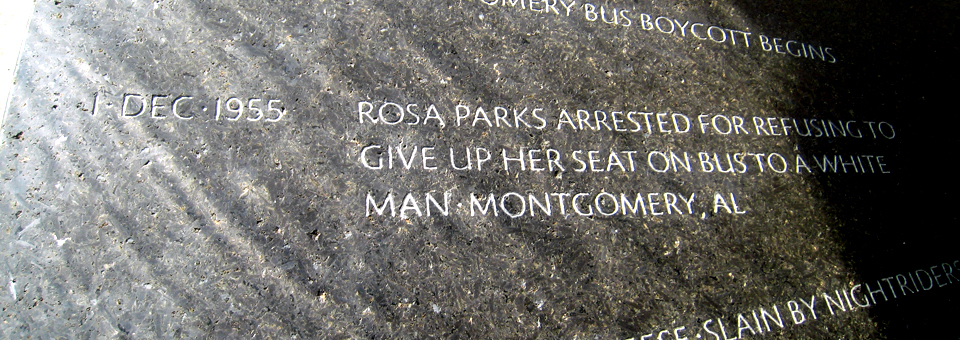 Civil Rights Memorial, Montgomery, Alabama