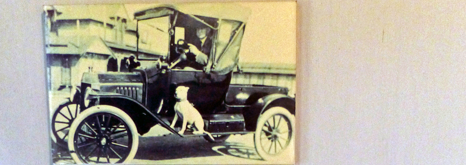 Dr. Physick and his 1915 Ford Model T Runabout, Cape May