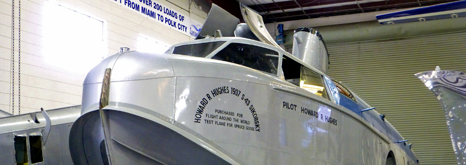  Howard Hughes plane, Fantasy of Flight, Polk City, Florida