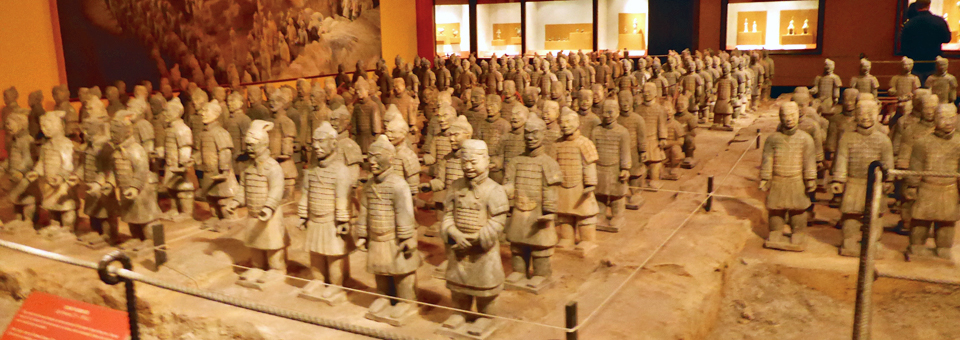 terra cotta warriors at the China pavilion, Epcot, Walt Disney World