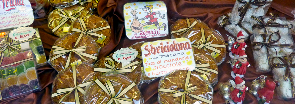 Pinocchio-themed bakery in Montecatini