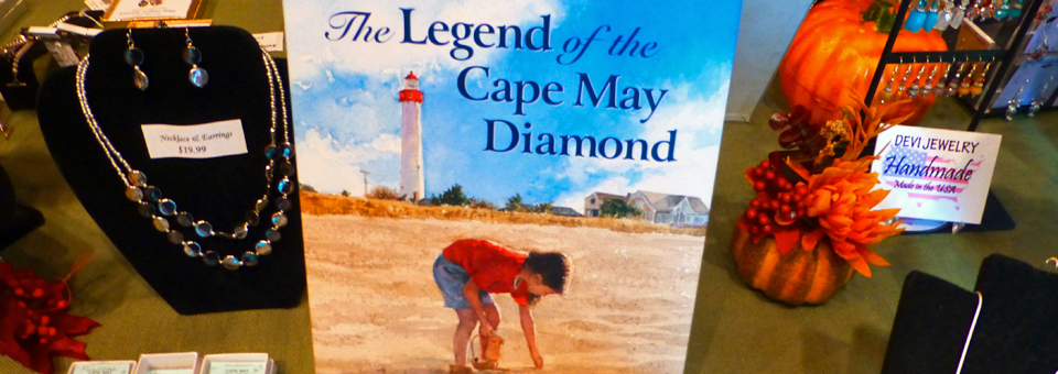 Legend of the Cape May Diamond, gift shop of the Emlen Physick Estate, Cape May