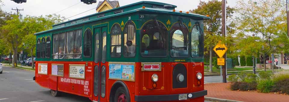 MAC trolley tour, Cape May