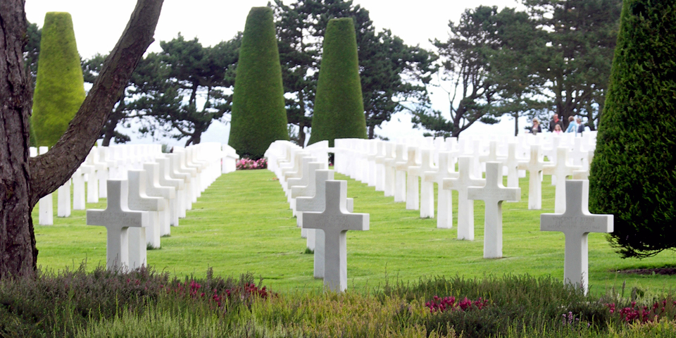 American Military Cemetery, Normandy, France