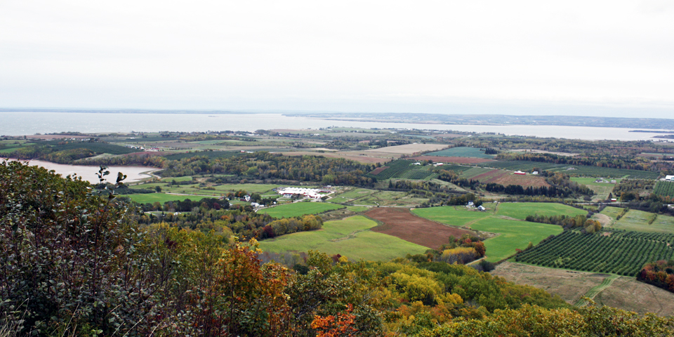 Annapolis Valley, Nova Scotia, from The Lookoff