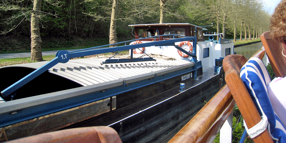 barging in the canals of Burgundy, France