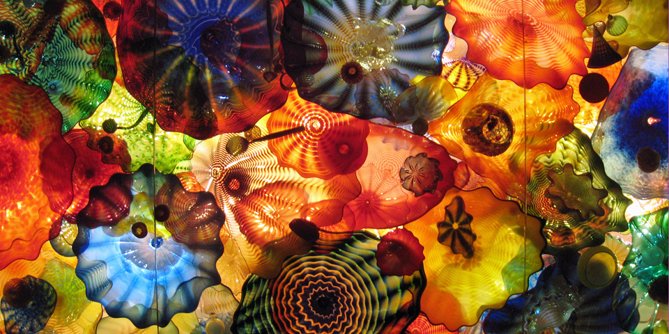 Chihuly ceiling, Oklahoma City Museum of Art