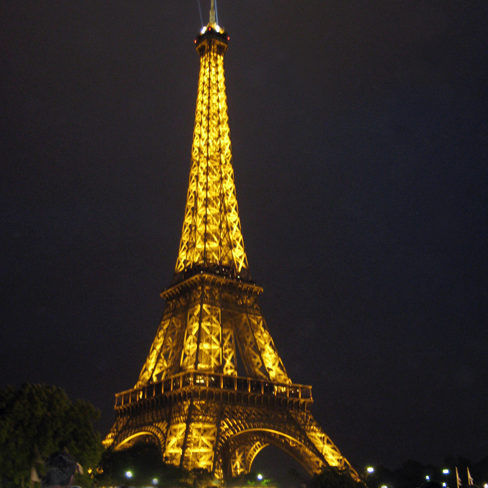 The Eiffel Tower has become the symbol of the city of Paris.