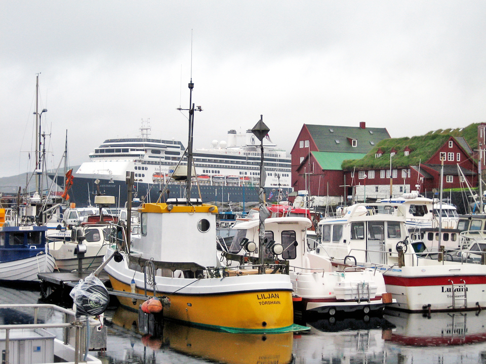 Torshavn's harbor, Faroe Islands