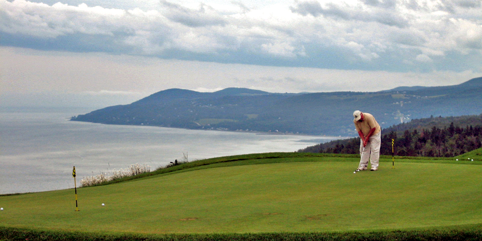 golf at Manoir Richelieu, Charlevoix, Quebec, Canada