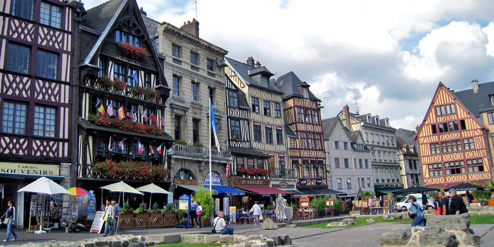Rouen Market Square, France