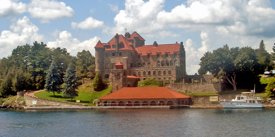 Singer Castle on Dark Island, one of the Thousand Islands