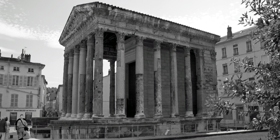 The Temple of Augustus and Livia is one of Vienne’s reminders of its Roman past.