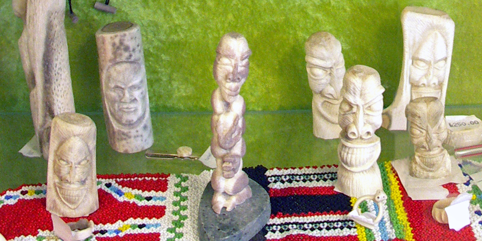 Inuit carvings known as Tupilaks, Greenland