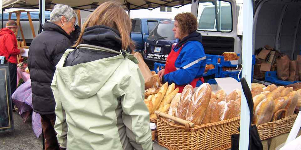 breads, Wolfville Farmer’s Market, Nova Scotia