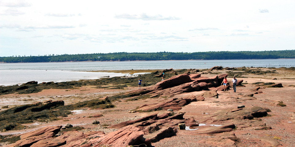 low tide, St. Andrews by-the-Sea, New Brunswick
