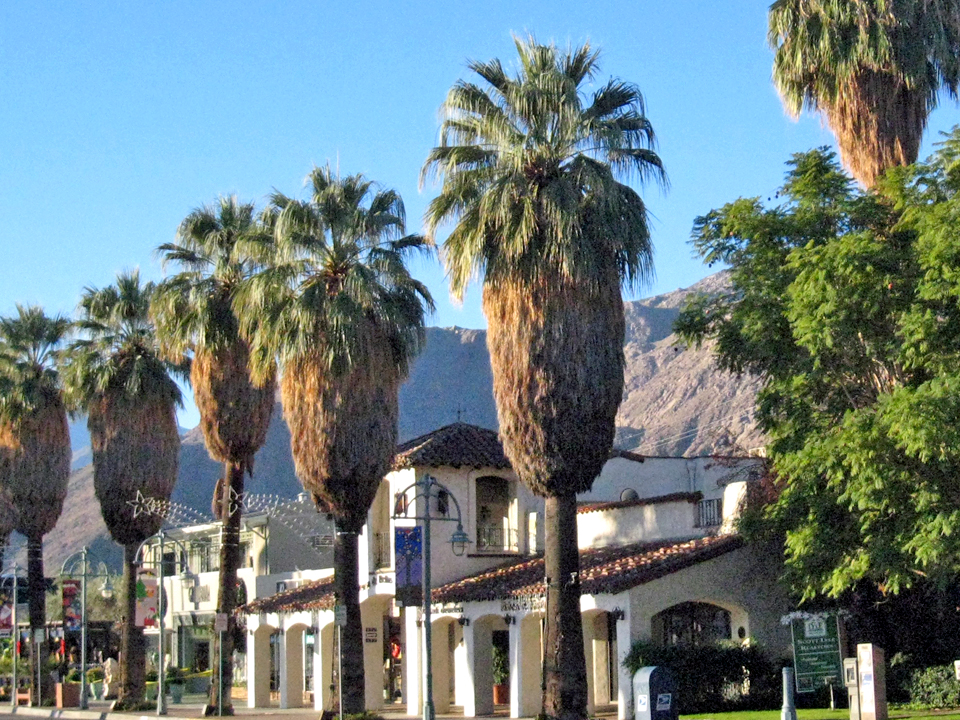 Downtown Palm Springs, California