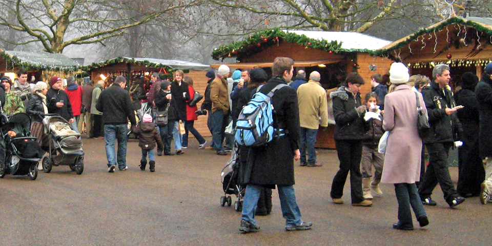 German Market, Hyde Park, London, England