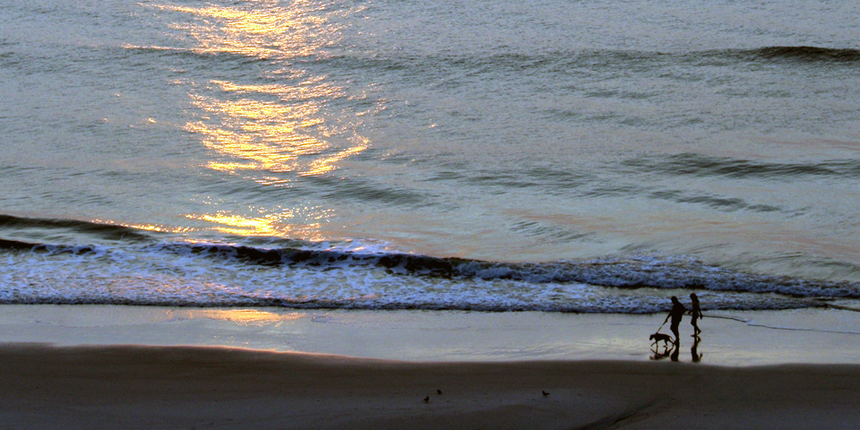 beach at sunrise, One Ocean Jacksonville, Florida