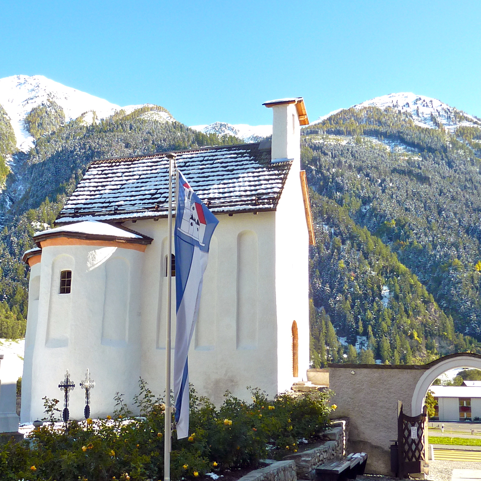 chapel, Convent of St. John, Val Müstair, Switzerland