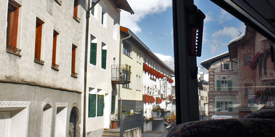 post bus from Zernez to Val Müstair