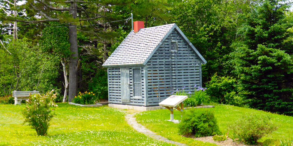 The Maud Lewis Memorial Site at Marshalltown, Nova Scotia