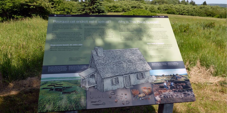 Melanson Settlement National Historic Site, Port Royal, Nova Scotia