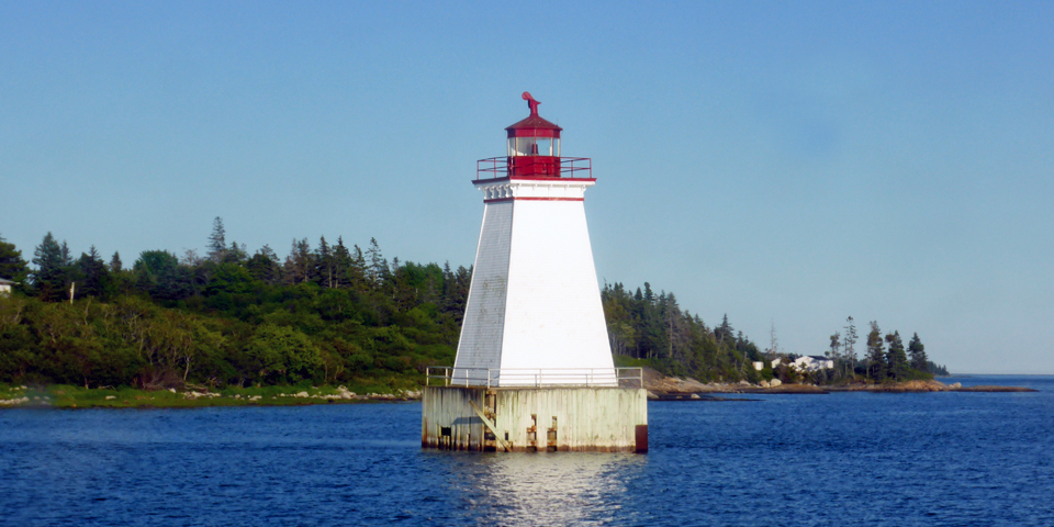 Sandy Point Lighthouse, Shelburne, Nova Scotia