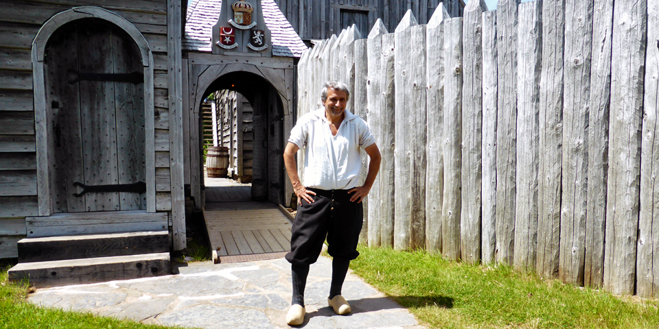 Wayne Melanson, Port Royal National Historic Site, Port Royal, Nova Scotia