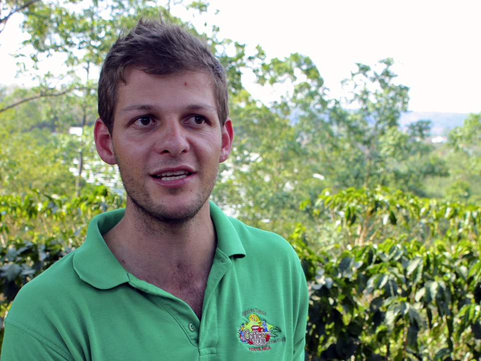 our guide, José at Espiritu Santo Coffee Plantation, Costa Rica