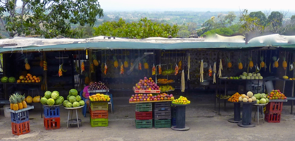 fruit stand, Costa Rica