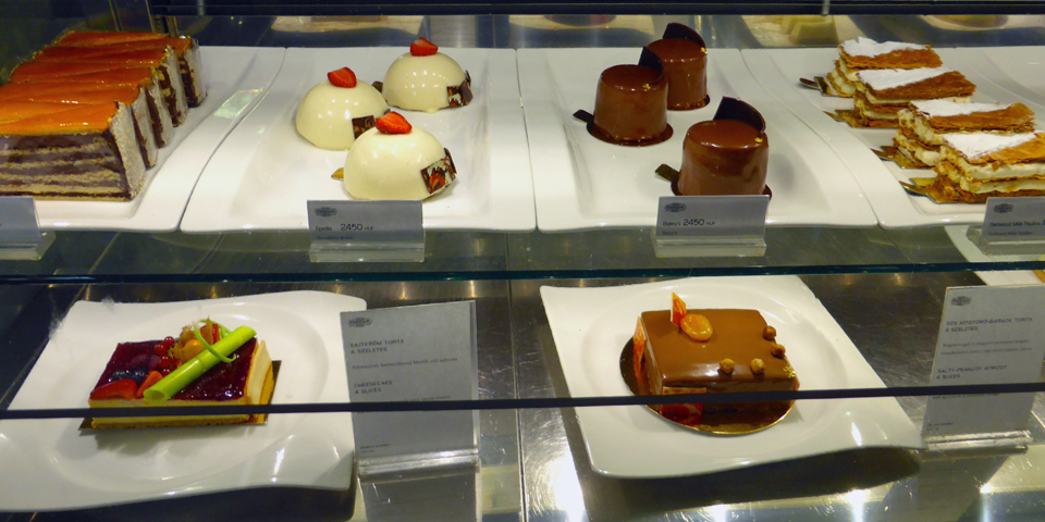 Gerbeaud confections, Budapest