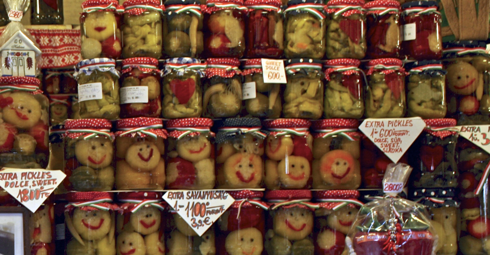 pickles, Great Market Hall, Budapest