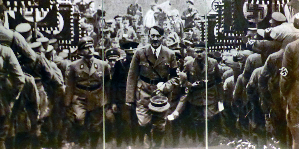 photograph of Adolf Hitler, Documentation Center, Nuremberg, Germany 