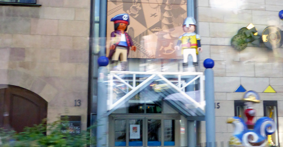 entrance to Toy Museum, Nuremberg