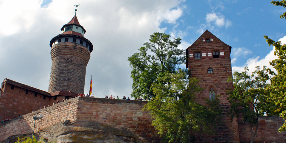 Nuremberg castle overlook